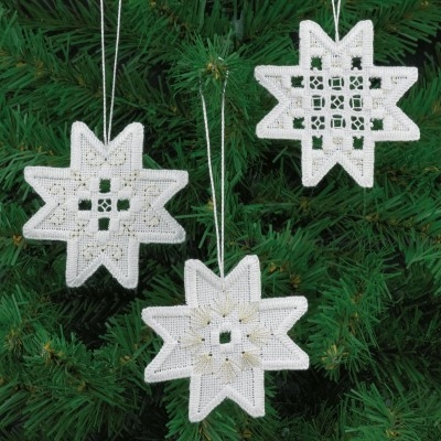 Hardanger stjerner - 3 motiver