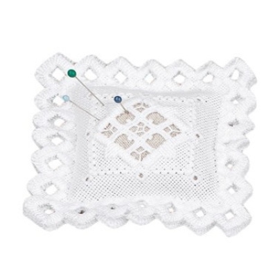 Hardanger Mini Nålepude takket kant 03-7722