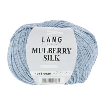 MULBERRY SILK 1011.0020 lyseblå