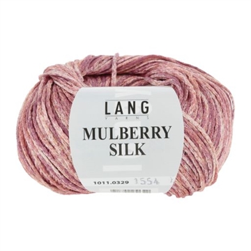 MULBERRY SILK 1011.0329 - koralle trykt