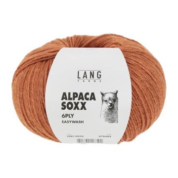 ALPACA SOXX 6-FACH/6-PLY orange mélange 1087.0059