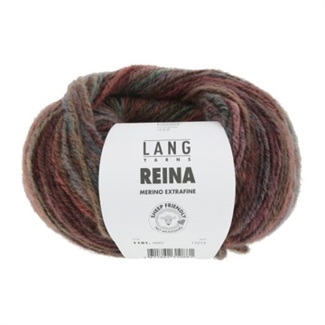 REINA 1101.0001 - rød/brun/grøn