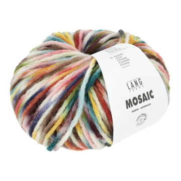 Mosaic 1165-0003 petrol-violet-rosa-brun