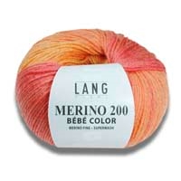 Merino 0 Bebe Color Langyarns Garn Til Babystrik Merino 0 Bebe Color Langyarns Garn Til Babystrik