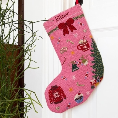 Julesok broderikit – Pink Julesjov