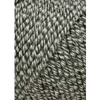 34.0055 Merino 120 - Sort/Hvid meleret