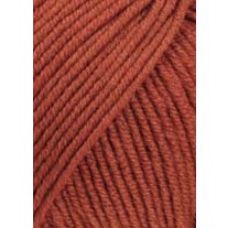 34.0187 Merino 120 - tegl mørk