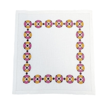 39-7001-1-Blomsterserviet-roed-orange-Marlene-Thorndahl