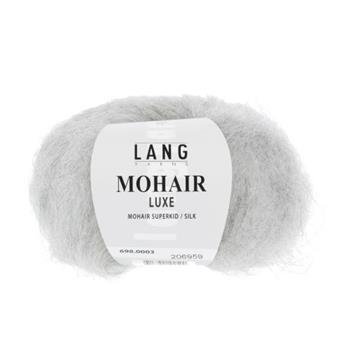 MOHAIR LUXE 698.0003 - lysegrå mélange