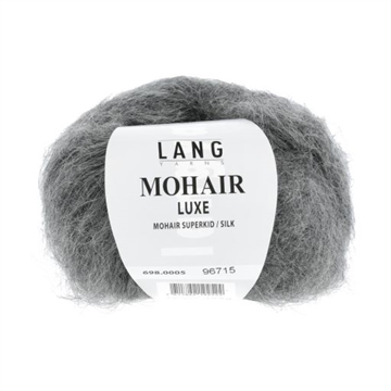 MOHAIR LUXE 698.0005 - grå mélange