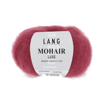 MOHAIR LUXE 698.0060 - rød