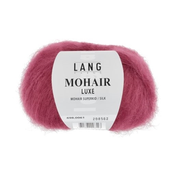 MOHAIR LUXE 698.0061 - geranie