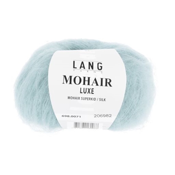 MOHAIR LUXE 698.0071 - isblå