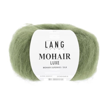 MOHAIR LUXE 698.0097 - lys oliven