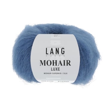 MOHAIR LUXE 698.0106 - blå