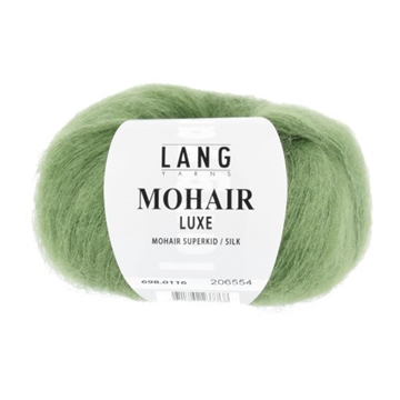 MOHAIR LUXE 698.0116 - græs grøn