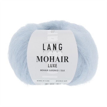 MOHAIR LUXE 698.0120 - isblå