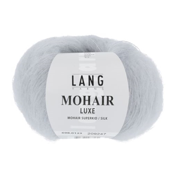 MOHAIR LUXE 698.0123 - lysegrå