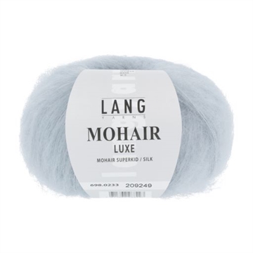 MOHAIR LUXE 698.0233 - skyblå