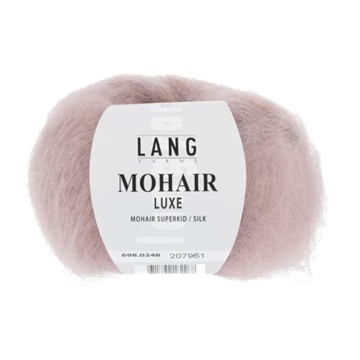 MOHAIR LUXE 698.0248 - gammelrosa lys