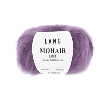 MOHAIR LUXE 698.0346 - violett middel