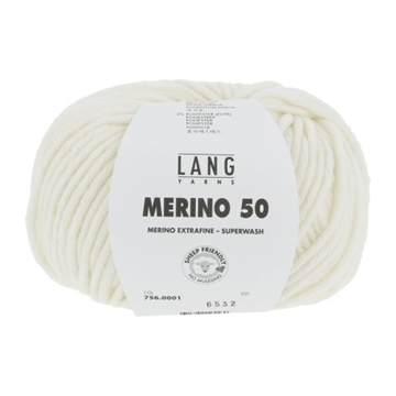 MERINO 50 756.0001 - hvid