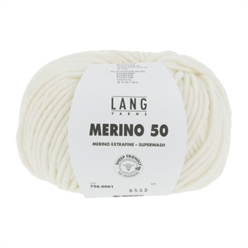 MERINO 50 756.0001 - hvid