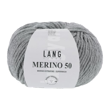 MERINO 50 756.0003 - lysegrå mélange