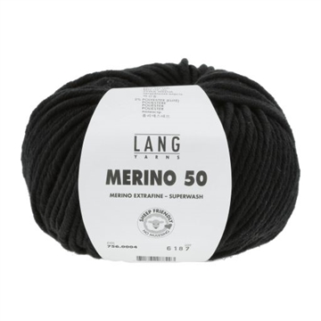 MERINO 50 756.0004 - sort