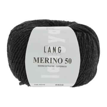 MERINO 50 756.0070 - anthrazit mélange