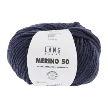 MERINO 50 756.0110 - stål blå