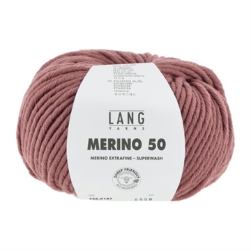 MERINO 50 756.0187 - rosenholz