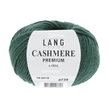 CASHMERE PREMIUM 78.0018 - mørkegrøn