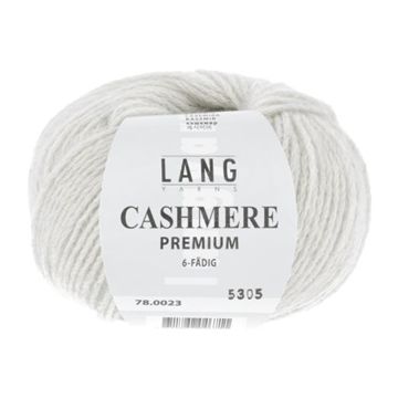 CASHMERE PREMIUM 78.0023 - lysegrå mélange