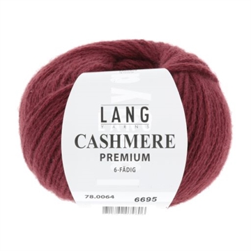 CASHMERE PREMIUM 78.0064 - bordeaux mélange