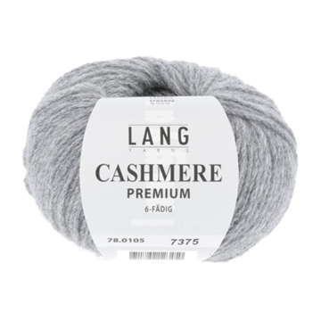 CASHMERE PREMIUM 78.0105 - askegrå mélange