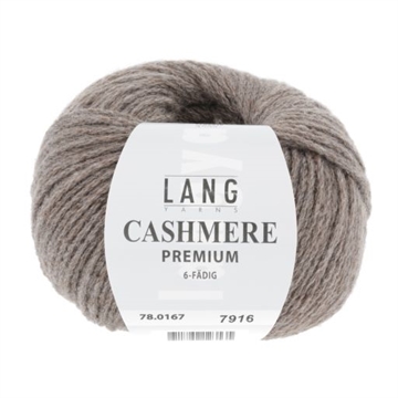 CASHMERE PREMIUM 78.0167 - lysebrun mélange