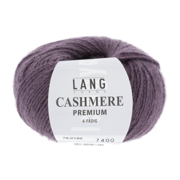 CASHMERE PREMIUM 78.0180 - aubergine mélange