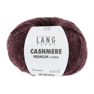 CASHMERE PREMIUM 78.0464 - bordeaux chante claire