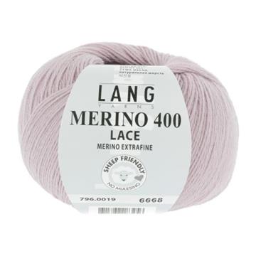 MERINO 400 LACE  Rosa 796.0019