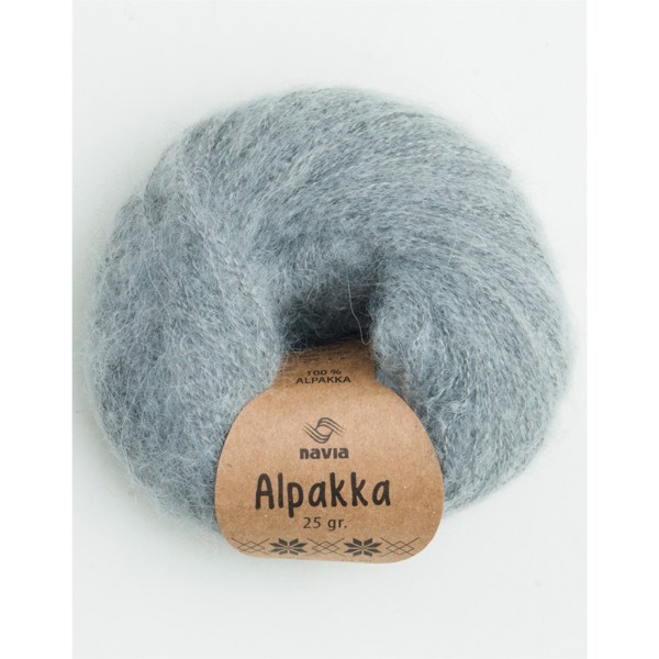 Col802 Navia Alpaca - Lys Grå