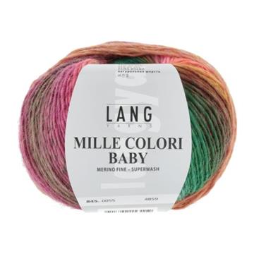 MILLE COLORI BABY grøn/pink 845.0055