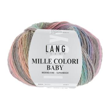 MILLE COLORI BABY grøn/rosa 845.0151