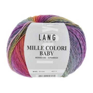 MILLE COLORI BABY kulørg gul/violett/grøn 845.0154