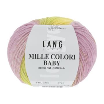 MILLE COLORI BABY gul/tyrkis/rød 845.0203