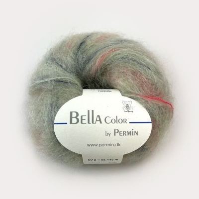 BELLA Color by Permin-883175 salvie-pink-grå