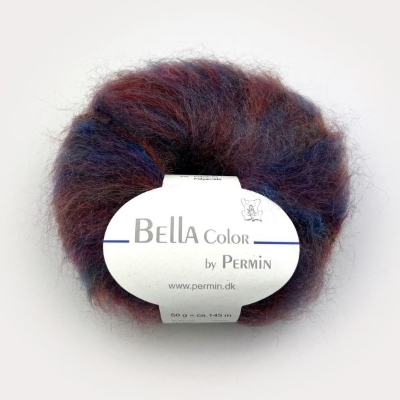 BELLA Color by Permin-883181 bordeaux-blålilla