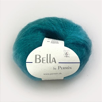 Bella mohair mørk petrol   883227