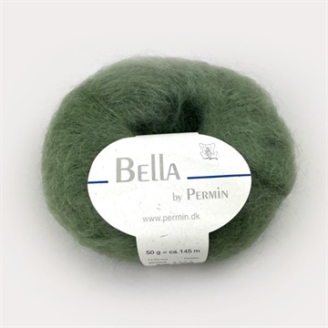 Bella mohair mosgrøn   883287