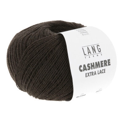 Cashmere Extra Lace 96-0268 mørkebrun melange